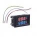 Dijital Voltmetre Dijital Ampermetre Dual DC 0-100V 10A