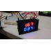 Dijital Voltmetre Dijital Ampermetre Dual DC 0-100V 10A