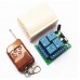 RF Uzaktan Kumandalı 4 Kanal Röle Kartı Self Lock 12V 10A RF Uzaktan Kumandalı 4 Kanal Röle Kartı Self Lock 12V 10A