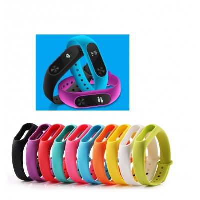 Xiaomi Mi Band 2 Kordon Silikon Kayış Akıllı Bileklik Kordonu