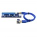 PCI-E USB 3.0 PCI Express Riser Kart Sata Power Bitcoin Mining